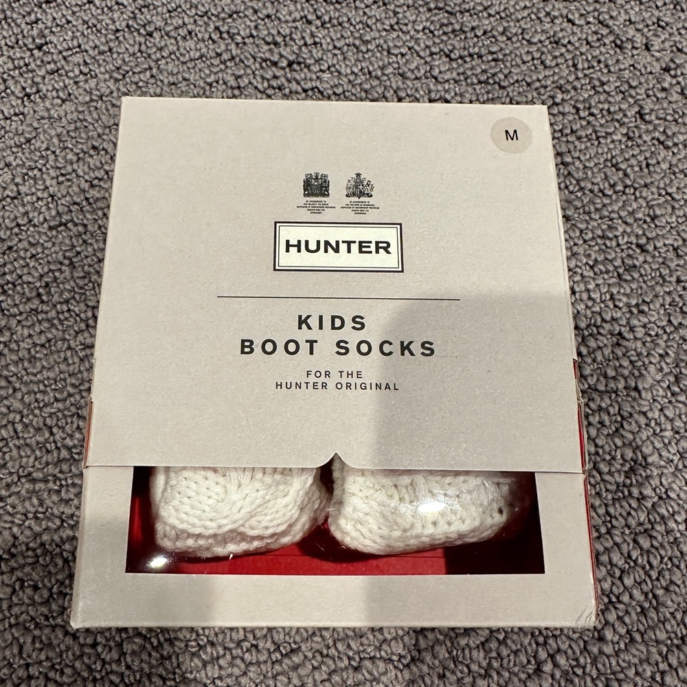 Hunter Kids Boot Socks - size M (NIB)